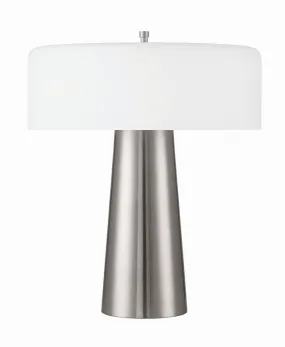 Table Lamps LED Table Lamp in Brushed Polished Nickel