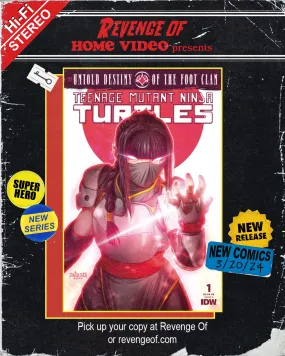 Teenage Mutant Ninja Turtles Untold Destiny Of Foot Clan #1 Cover A Santolouco