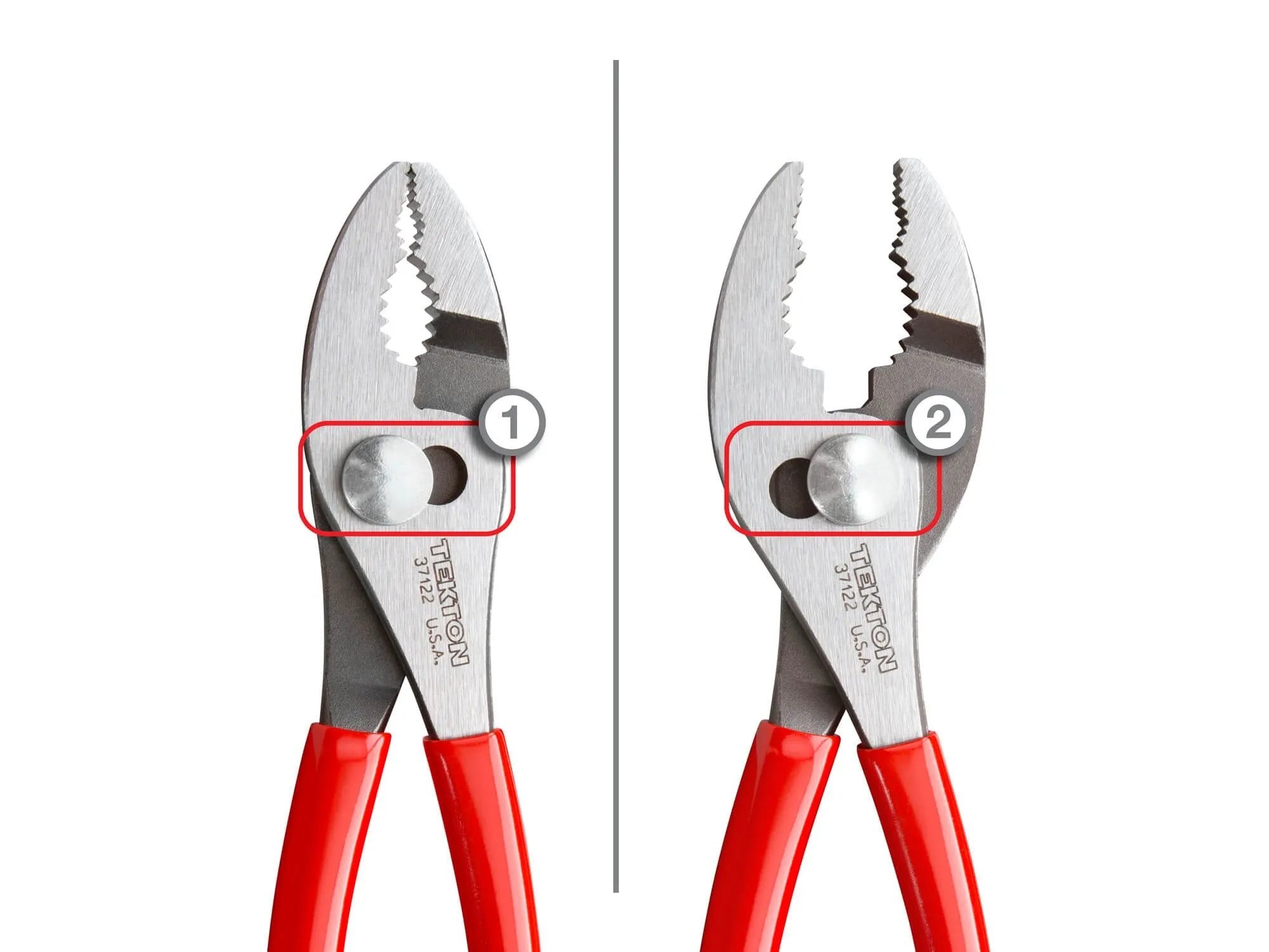 Tekton 37122 6-1/2-Inch USA Slip Joint Pliers