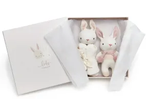 Tenderleaf Toys Baby Threads Cream Bunny Baby Gift Set