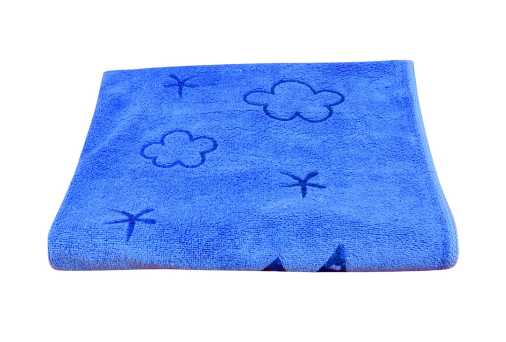 THE LITTLE LOOKERS Soft Towel/Bath Towel /100% Cotton Washcloth for New Born Baby/Infants/Toddlers Available in Cute Colours(Pack of 1)