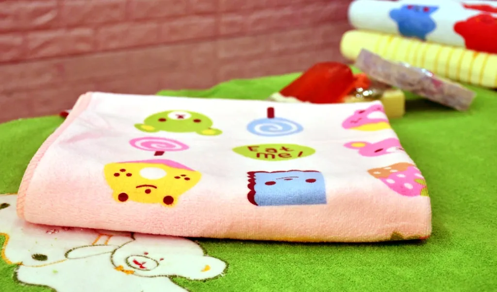 THE LITTLE LOOKERS Towel/Bath Towel / 100% Cotton Washcloth for New Born Baby/Infants/Toddlers