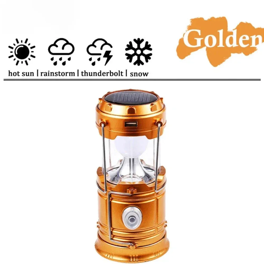 USB Vintage Theme LED Camping Lamp