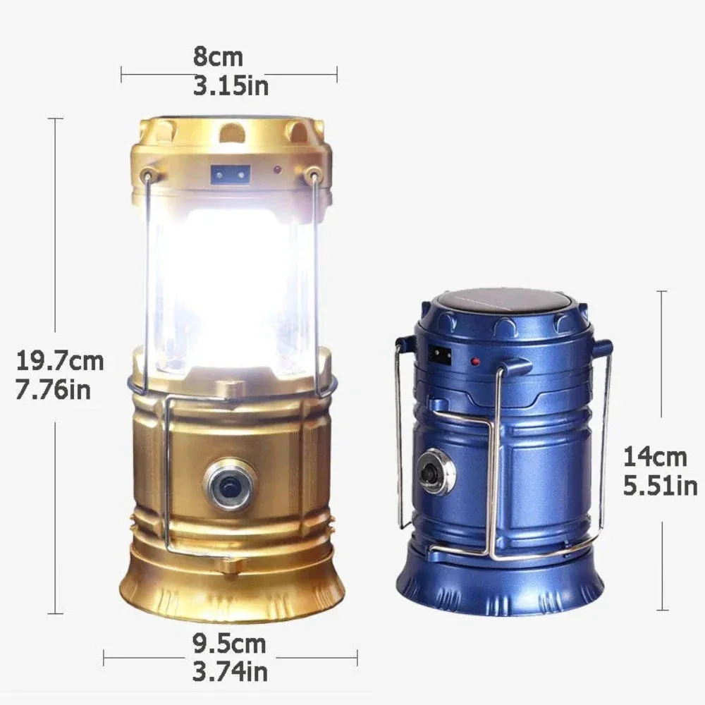 USB Vintage Theme LED Camping Lamp