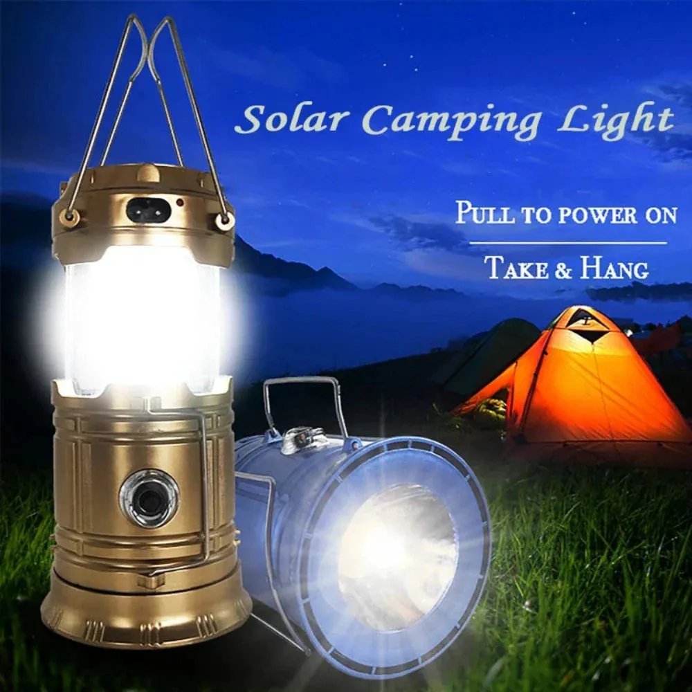 USB Vintage Theme LED Camping Lamp