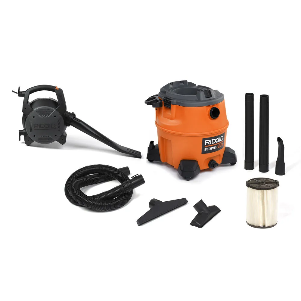 Wet/Dry Vacuum - Ridgid WD1680EX 16 Gallon Portable Vac with Detachable Blower 40128