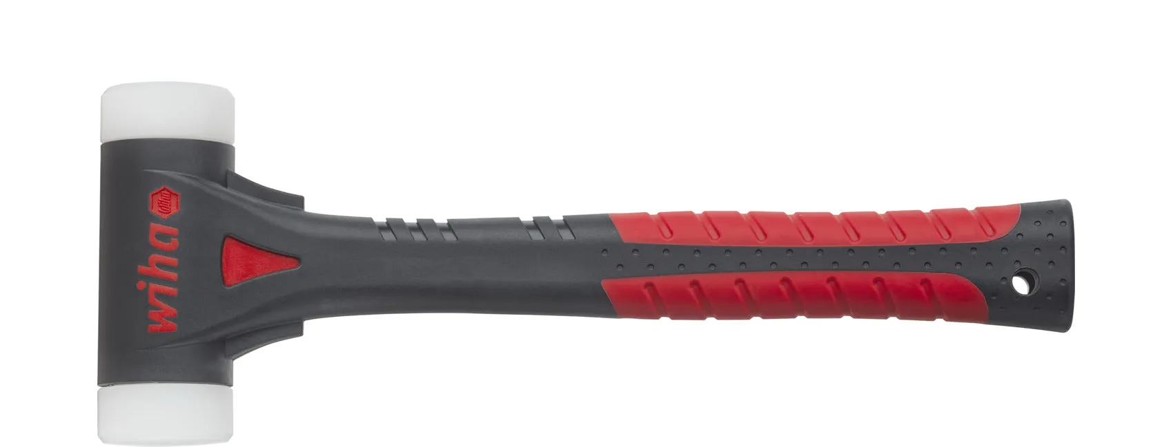 Wiha FibreBuzz® soft-face hammer, no recoil, very hard nylon