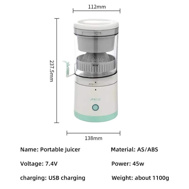 Wireless Electric Slow Juicer