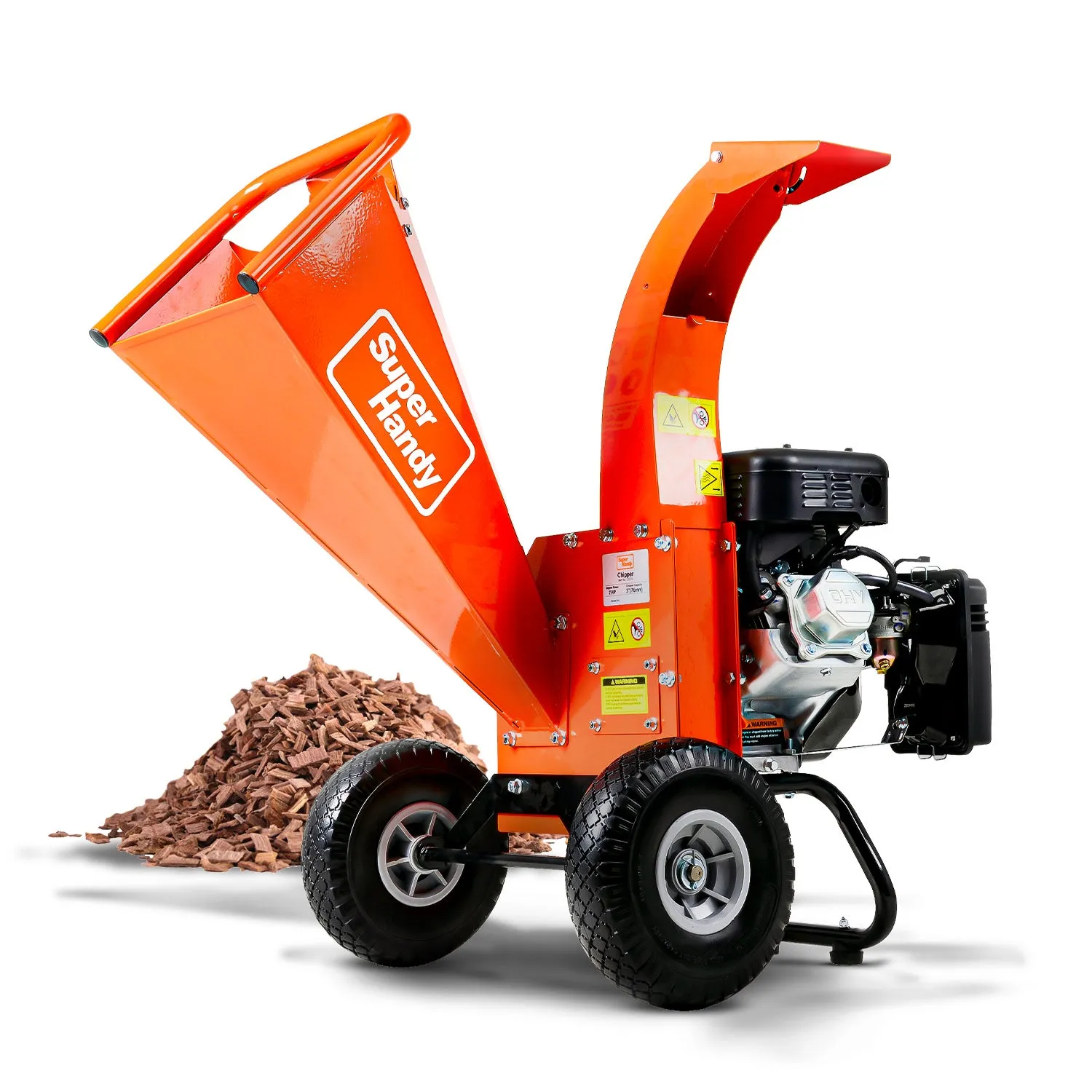 Wood Chipper Mini - 7HP 212CC, 3" Max Branch Capacity