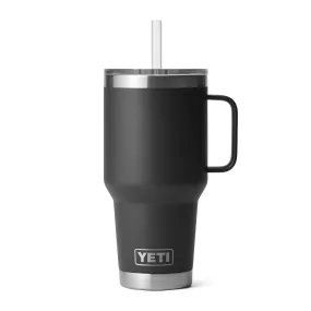 YETI 35 oz Rambler Straw Mug Black