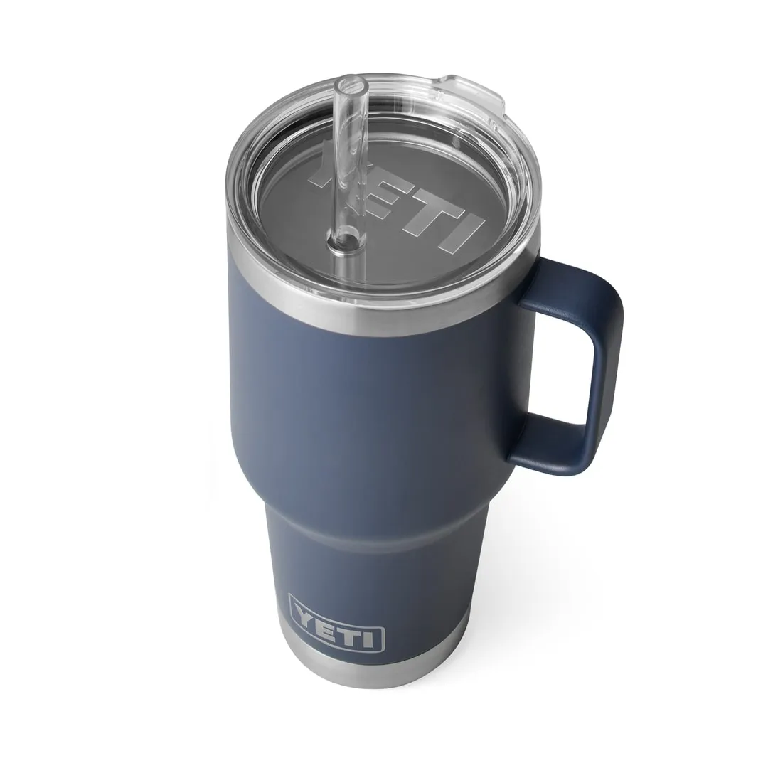 YETI 35 oz Rambler Straw Mug Navy