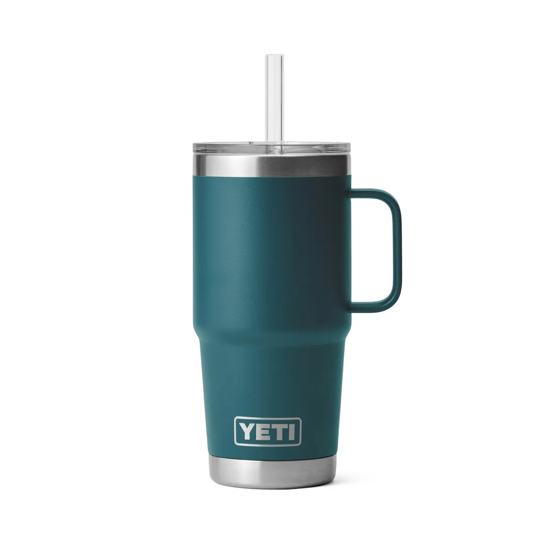 YETI Rambler Straw Mug 25oz Agave Teal