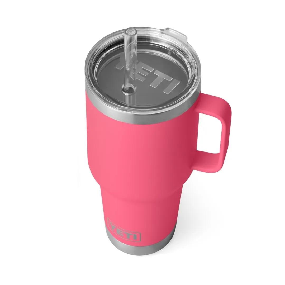 YETI Rambler Straw Mug 35oz Tropical Pink