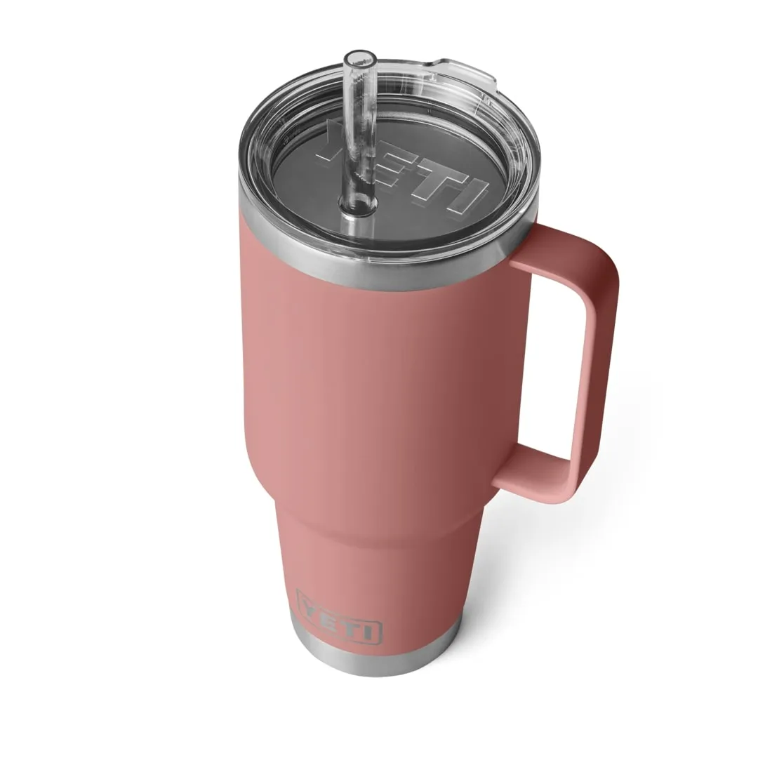 YETI Rambler Straw Mug 42oz Sandstone Pink