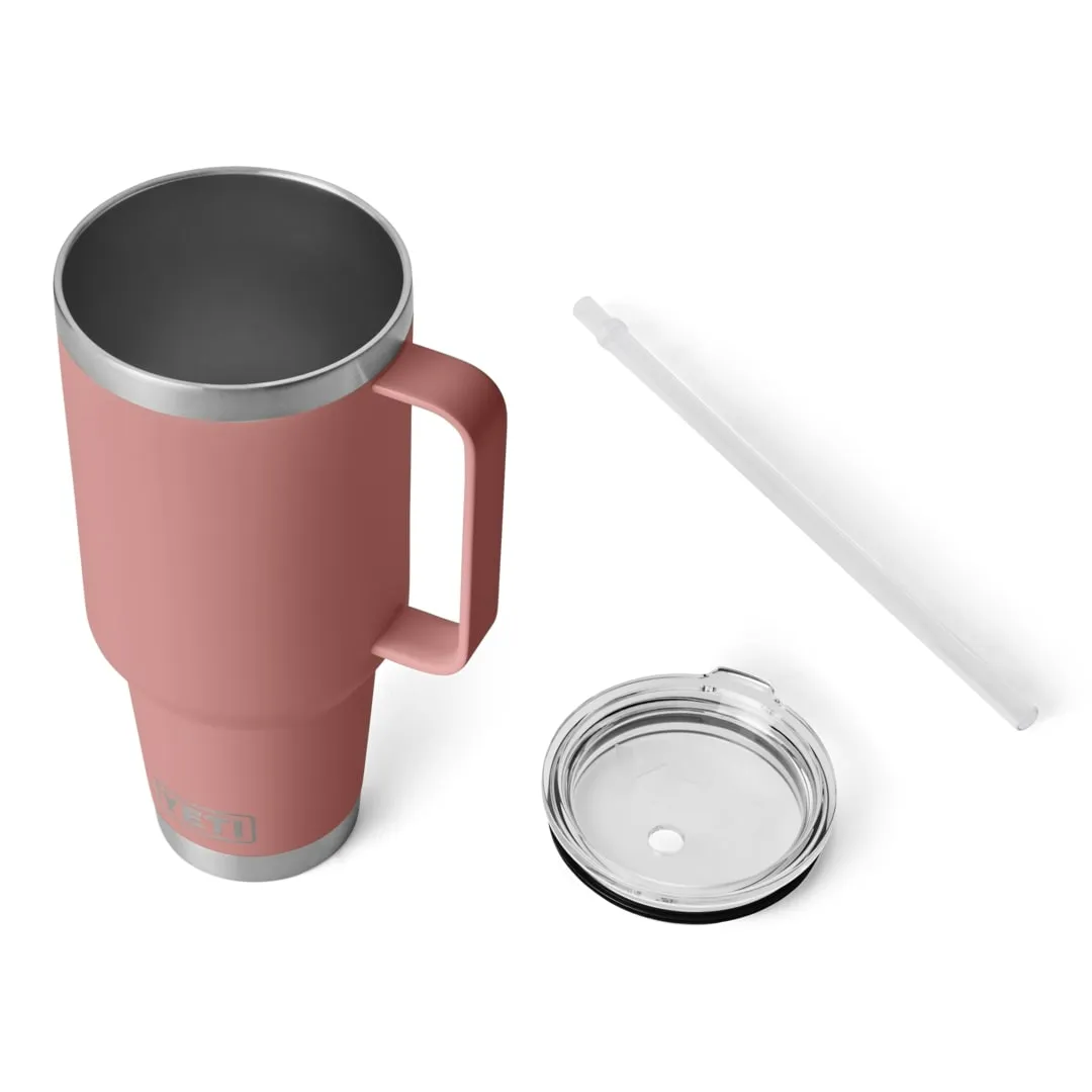 YETI Rambler Straw Mug 42oz Sandstone Pink