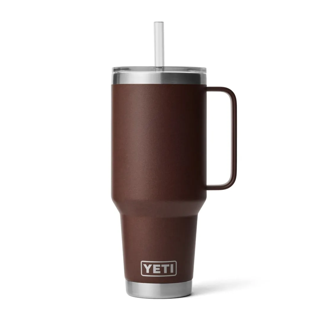 YETI Rambler Straw Mug 42oz Wetlands Brown